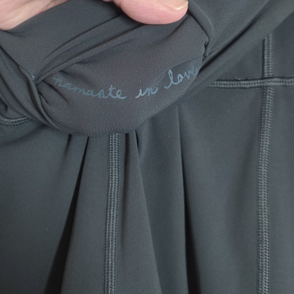Lululemon•Play Off The Pleats Tight *25"•Cinch Side HR•Teal Shadow•LIKE NEW•4 - Picture 10 of 15
